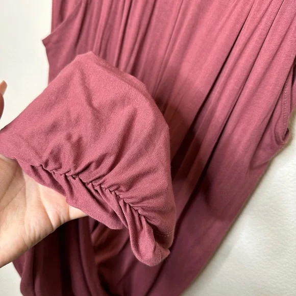 Baggy, Maroon Jumpsuit Romper - Picture 5 of 13